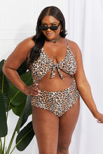 Load image into Gallery viewer, Marina West Swim Lost At Sea Cutout One-Piece Swimsuit - Sizes S-2XL Ti Amo I love you
