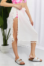 Load image into Gallery viewer, Marina West Swim Relax and Refresh Tassel Wrap Cover-Up Ti Amo I love you
