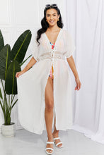 Load image into Gallery viewer, Marina West Swim Sun Goddess Tied Maxi Cover-Up - One Size Ti Amo I love you
