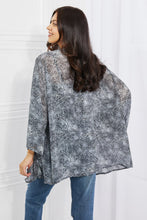 Load image into Gallery viewer, Melody Full Size Snake Print Chiffon Kimono Ti Amo I love you
