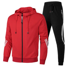 Load image into Gallery viewer, Men Sport Set Tracksuit (Jacket &amp; Trousers) Ti Amo I love you
