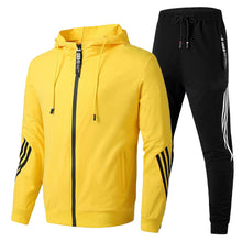 Load image into Gallery viewer, Men Sport Set Tracksuit (Jacket &amp; Trousers) Ti Amo I love you
