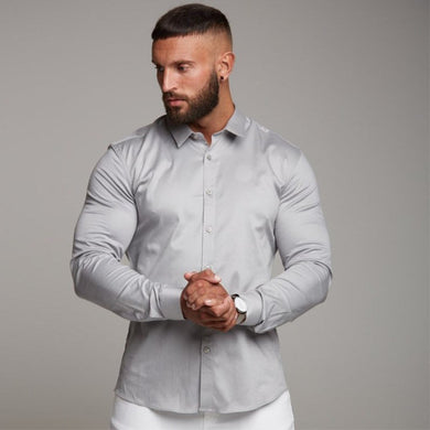 Men's Fashion Casual Long Sleeve Sports Shirt Ti Amo I love you