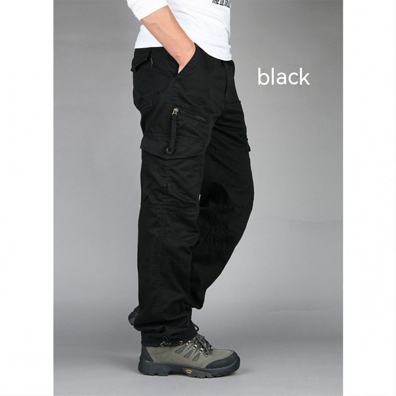 Men's / Teen Boys - Fashion Casual Multi-functional Outdoor Work Clothes Pants - Waist 29-40 Ti Amo I love you