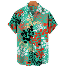 Load image into Gallery viewer, Mens / Mens Big &amp; Tall - Graffiti Oil Painting Shirt - Fashion Streetwear Hawaiian Shirt Ti Amo I love you
