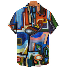 Load image into Gallery viewer, Mens / Mens Big &amp; Tall - Graffiti Oil Painting Shirt - Fashion Streetwear Hawaiian Shirt Ti Amo I love you
