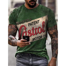 Load image into Gallery viewer, Mens T-shirt Oversized Vintage Short Sleeve Summer  T Shirts - Sizes XXS-6XL Ti Amo I love you
