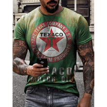 Load image into Gallery viewer, Mens T-shirt Oversized Vintage Short Sleeve Summer  T Shirts - Sizes XXS-6XL Ti Amo I love you
