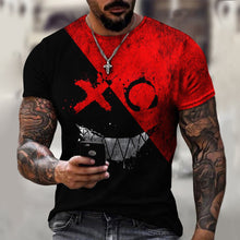 Load image into Gallery viewer, Mens / Womens - Solid Colors  Smiley Face Loose Short Sleeve Tshirts Tops - Sizes XS-6XL Ti Amo I love you
