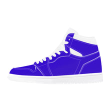 Load image into Gallery viewer, Ti Amo I love you - Exclusive Brand - Violet Blue - High Top Synthetic Leather Sneakers
