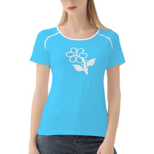 Load image into Gallery viewer, Ti Amo I love you - Exclusive Brand - Malibu - White Daisy - Women&#39;s T shirt
