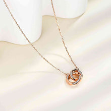 Load image into Gallery viewer, Moissanite 925 Sterling Silver Necklace Ti Amo I love you
