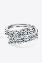 Load image into Gallery viewer, Moissanite 925 Sterling Silver Ring Ti Amo I love you
