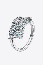 Load image into Gallery viewer, Moissanite 925 Sterling Silver Ring Ti Amo I love you
