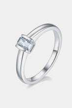 Load image into Gallery viewer, Moissanite 925 Sterling Silver Solitaire Ring Ti Amo I love you
