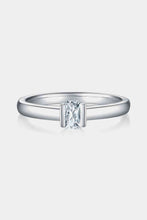 Load image into Gallery viewer, Moissanite 925 Sterling Silver Solitaire Ring Ti Amo I love you
