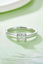 Load image into Gallery viewer, Moissanite 925 Sterling Silver Solitaire Ring Ti Amo I love you
