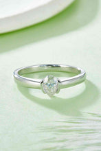 Load image into Gallery viewer, Moissanite 925 Sterling Silver Solitaire Ring Ti Amo I love you
