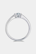 Load image into Gallery viewer, Moissanite 925 Sterling Silver Solitaire Ring Ti Amo I love you
