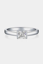 Load image into Gallery viewer, Moissanite 925 Sterling Silver Solitaire Ring Ti Amo I love you
