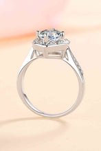 Load image into Gallery viewer, Moissanite Heart Ring Ti Amo I love you
