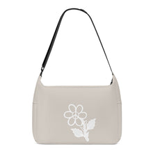 Load image into Gallery viewer, Ti Amo I love you - Exclusive Brand - Swirl - White Daisy -  Journey Computer Shoulder Bag
