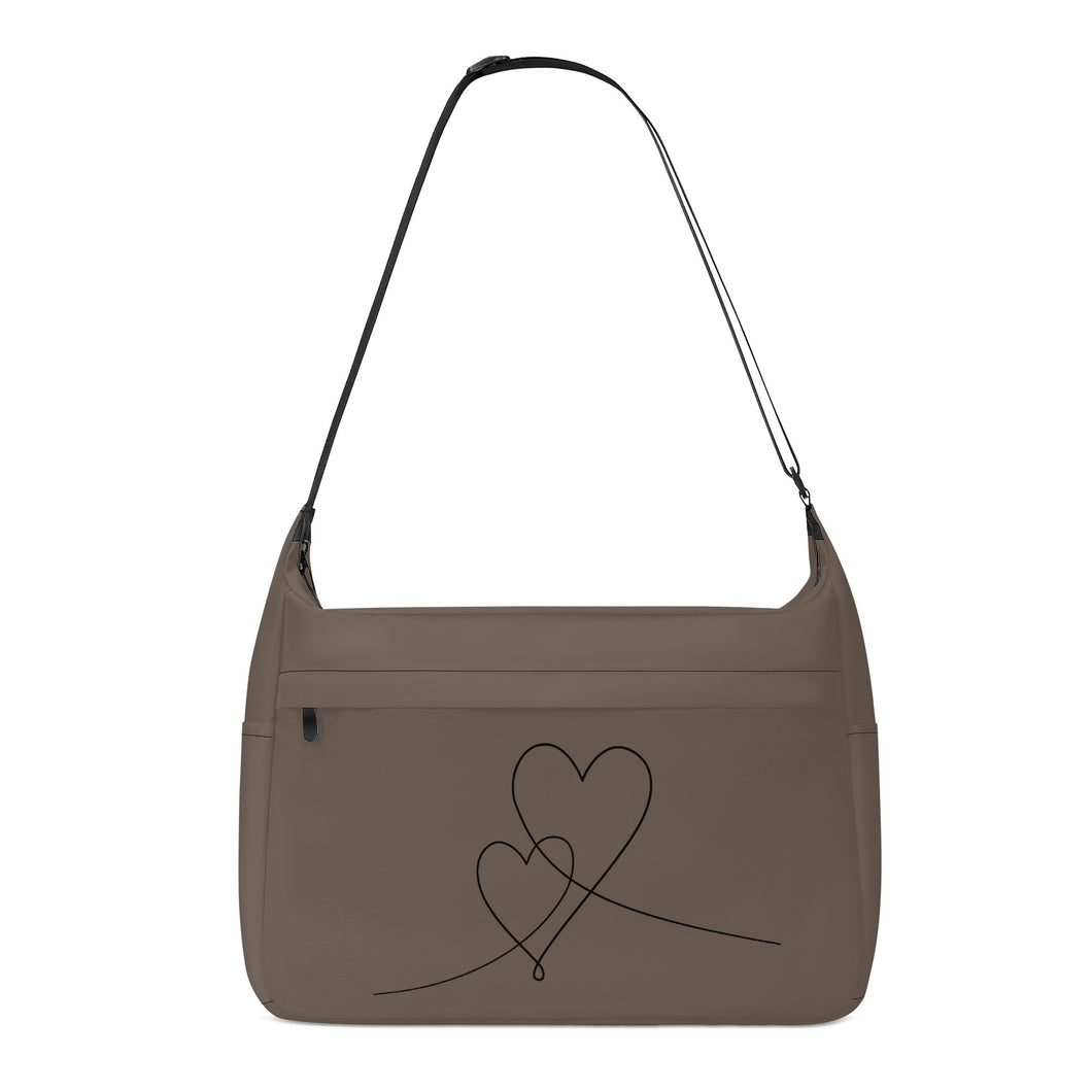 Ti Amo I love you - Exclusive Brand - Pine Cone -  Double Script Heart - Journey Computer Shoulder Bag