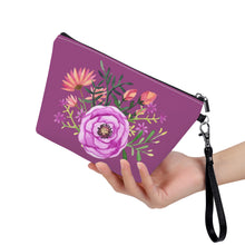 Load image into Gallery viewer, Ti Amo I love you - Exclusive Brand - Cannon Pink - Floral - Sling Cosmetic Bag
