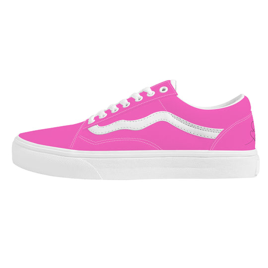 Ti Amo I love you - Exclusive Brand - Hot Pink - Low Top Flat Sneaker
