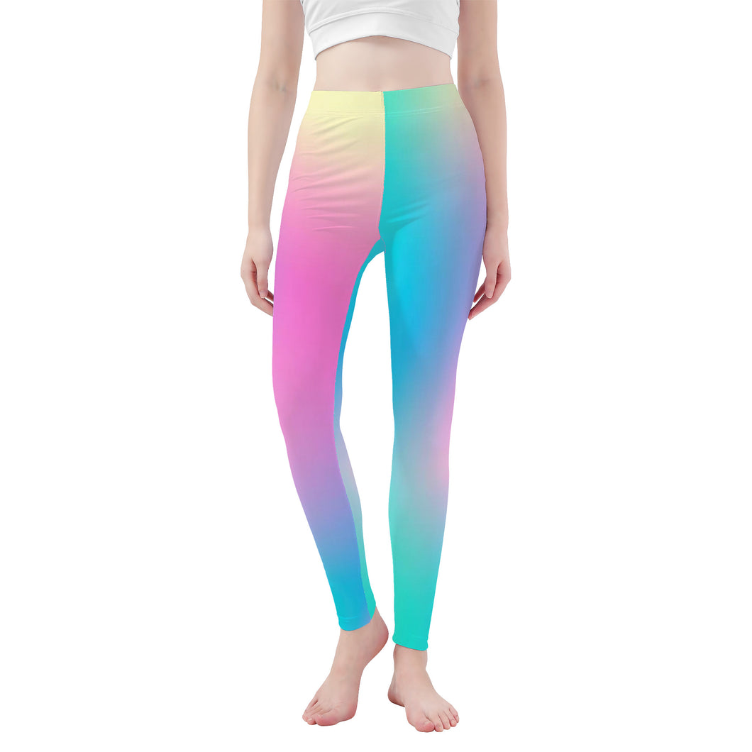 Ti Amo I love you - Exclusive Brand  - Print Yoga Leggings