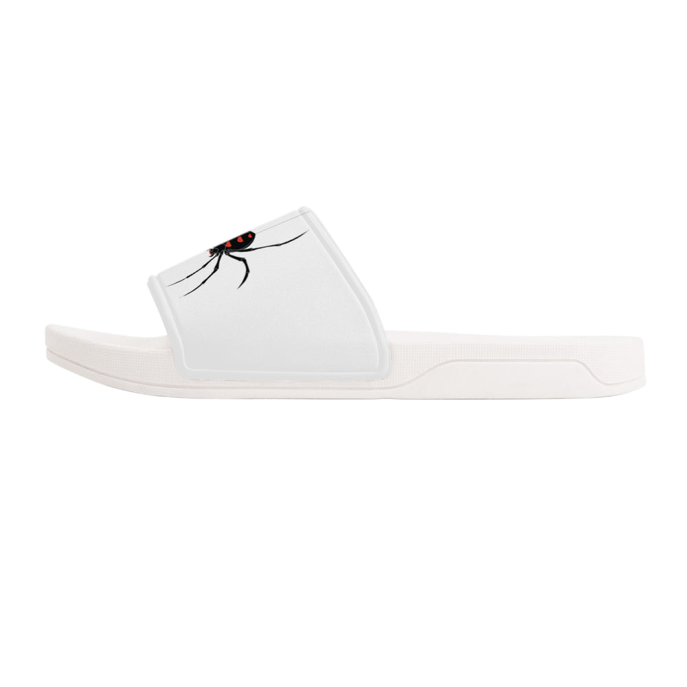 Ti Amo I love you - Exclusive Brand - White - Spider - Slide Sandals - White Soles