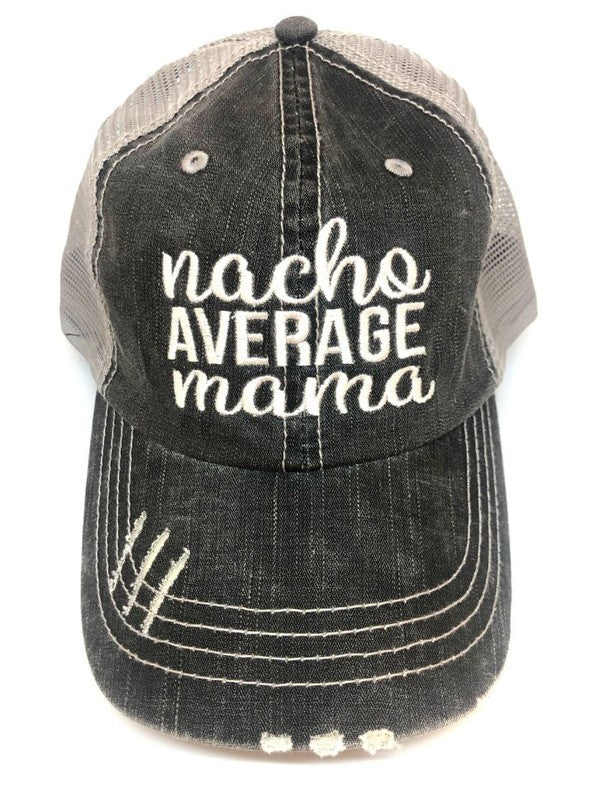 Nacho Average Mama Embroidered Hat Ti Amo I love you