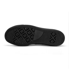 Load image into Gallery viewer, Ti Amo I love you - Exclusive Brand - Tuk Tuk - Double Black Heart - Unisex Classic Low Top Canvas Shoes - Black Soles
