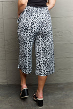 Load image into Gallery viewer, Ninexis Leopard High Waist Flowy Wide Leg Pants with Pockets - Sizes S-XL Ti Amo I love you
