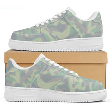 Load image into Gallery viewer, Ti Amo I love you - Exclusive Brand  - Edward, Pansy Posy, Clay Ash, Summer Green Camouflage-  Low Top Unisex Sneakers
