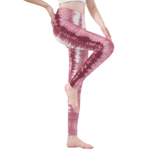 Load image into Gallery viewer, Ti Amo I love you - Exclusive Brand - Viola 2 Tie-Dye - Yoga Leggings
