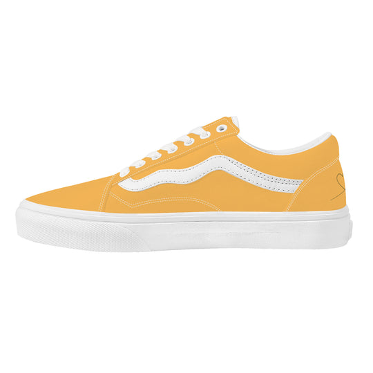 Ti Amo I love you - Exclusive Brand - Light Orange - Low Top Flat Sneaker