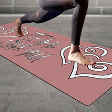 Load image into Gallery viewer, Ti Amo I love you - Exclusive Brand - Old Rose - Yoga Mat
