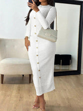 Load image into Gallery viewer, Women Clothing Autumn Elegant Elegant High Grade Sheath Maxi Dress
