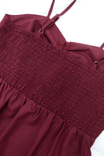 Load image into Gallery viewer, Women Suspenders Solid Color Cloak Dress Shorts Casual Two Piece Set

