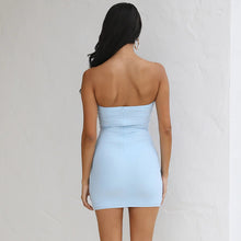 Load image into Gallery viewer, Womens Clothing Summer Strapless Tube Top Backless Hip Dress
