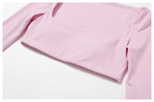 Load image into Gallery viewer, Sollinarry Winter Tight Long Sleeve Yoga Wear Outdoor Running Fitness Clothes Brushed T Shirt Long Sleeve Sports Top
