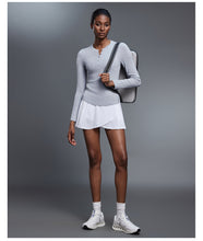 Load image into Gallery viewer, Autumn Casual All Match Henley Shirt Modal Skin Friendly Sports Top Fitness Yoga Long Sleeve T shirt Women
