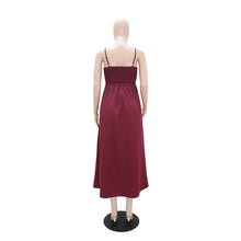 Load image into Gallery viewer, Women Suspenders Solid Color Cloak Dress Shorts Casual Two Piece Set
