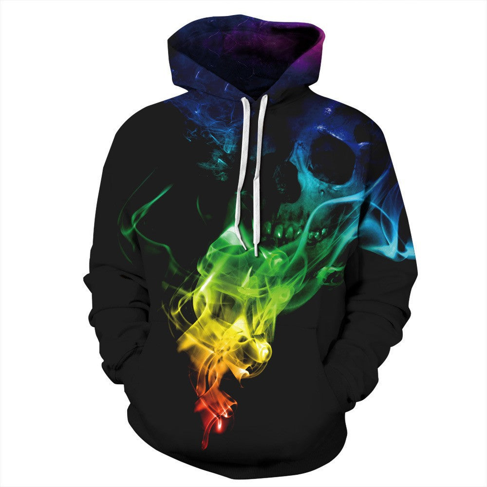 Womens / Mens / Kids -Starry Sky Color Ink Digital Printed Hoodie