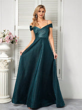 Load image into Gallery viewer, Elegant Spaghetti Strap Cross Stomach Blanket Formal Dinner Dress Suitable Wedding Dinner Prom Party

