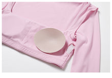 Load image into Gallery viewer, Sollinarry Winter Tight Long Sleeve Yoga Wear Outdoor Running Fitness Clothes Brushed T Shirt Long Sleeve Sports Top
