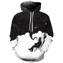 Load image into Gallery viewer, Womens / Mens / Kids -Starry Sky Color Ink Digital Printed Hoodie
