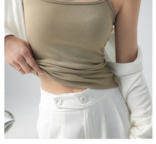 Load image into Gallery viewer, Womens Douyin Base Tank Small Slip Suit Inner Cover Spring Autumn Summer Top
