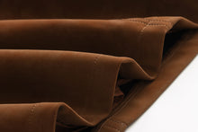 Load image into Gallery viewer, Early Autumn Suede High Grade Large Pocket Slimming A line Skirt
